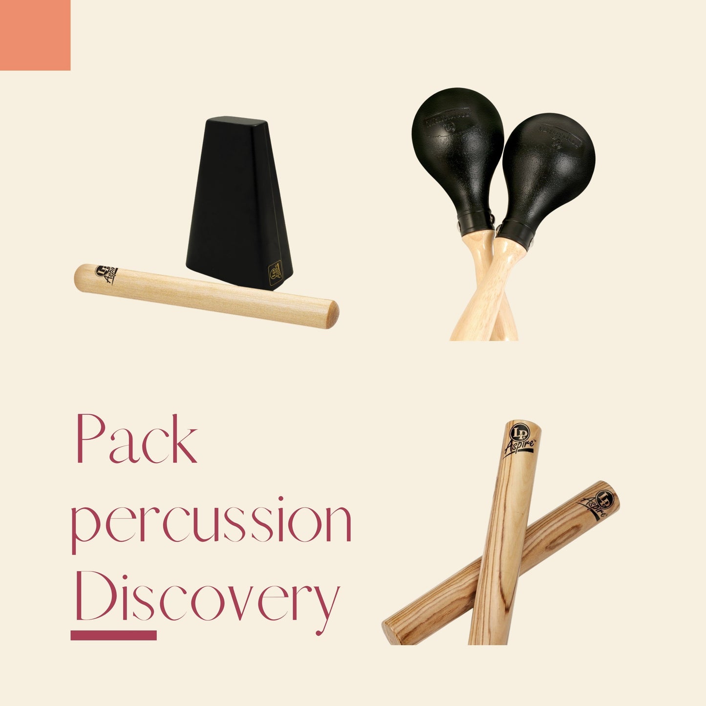 Pack percussion découverte