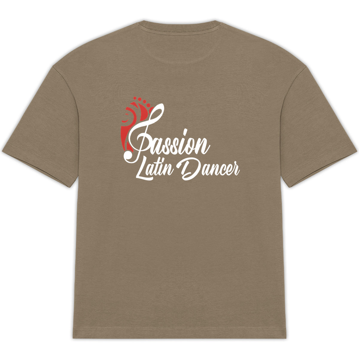 T-shirt oversize - Unisexe - by Passion Latin Dancer - dos_0