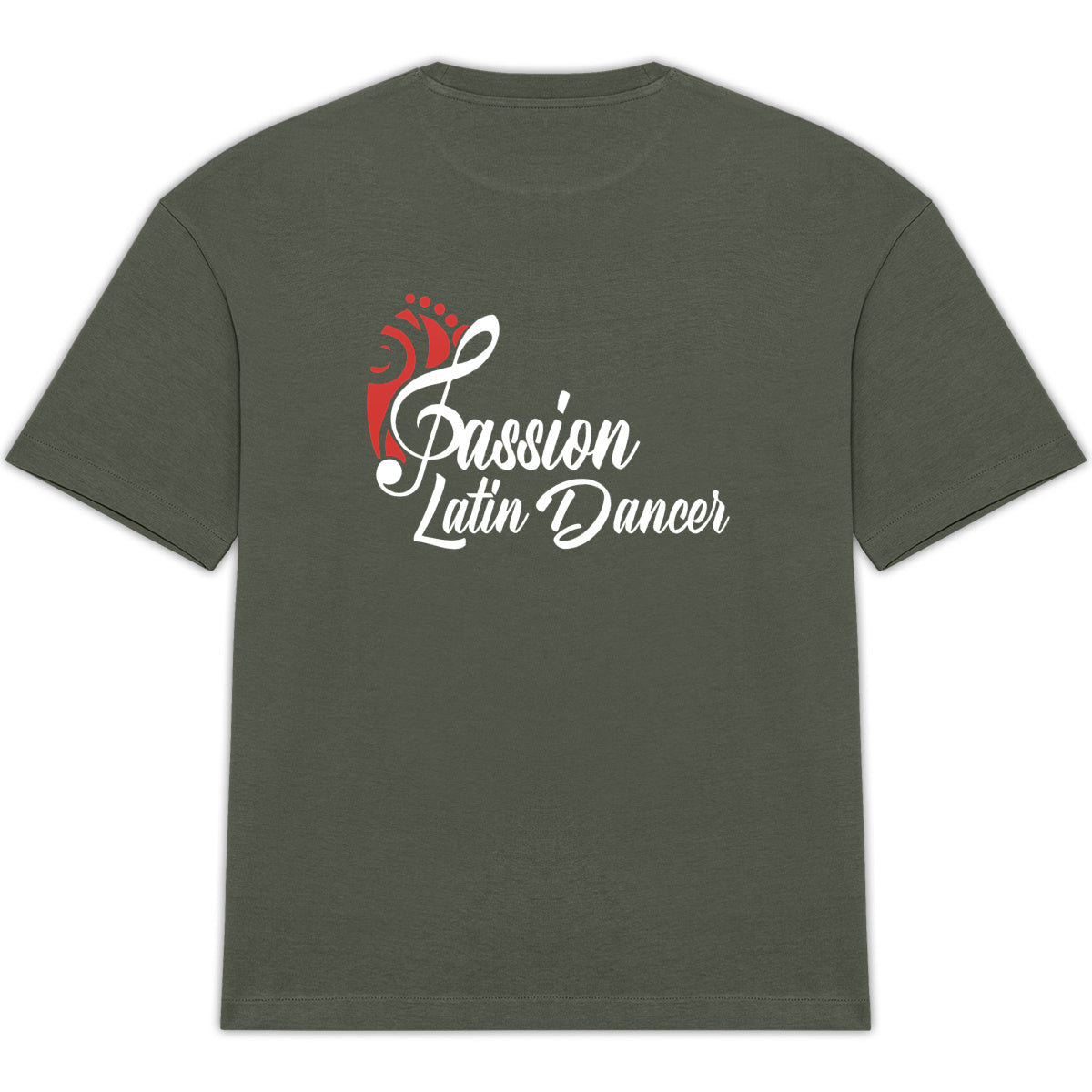 T-shirt oversize - Unisexe - by Passion Latin Dancer - dos_1