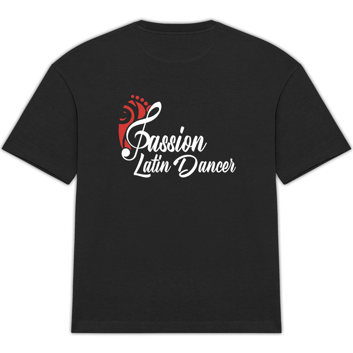 T-shirt oversize - Unisexe - by Passion Latin Dancer - dos_2