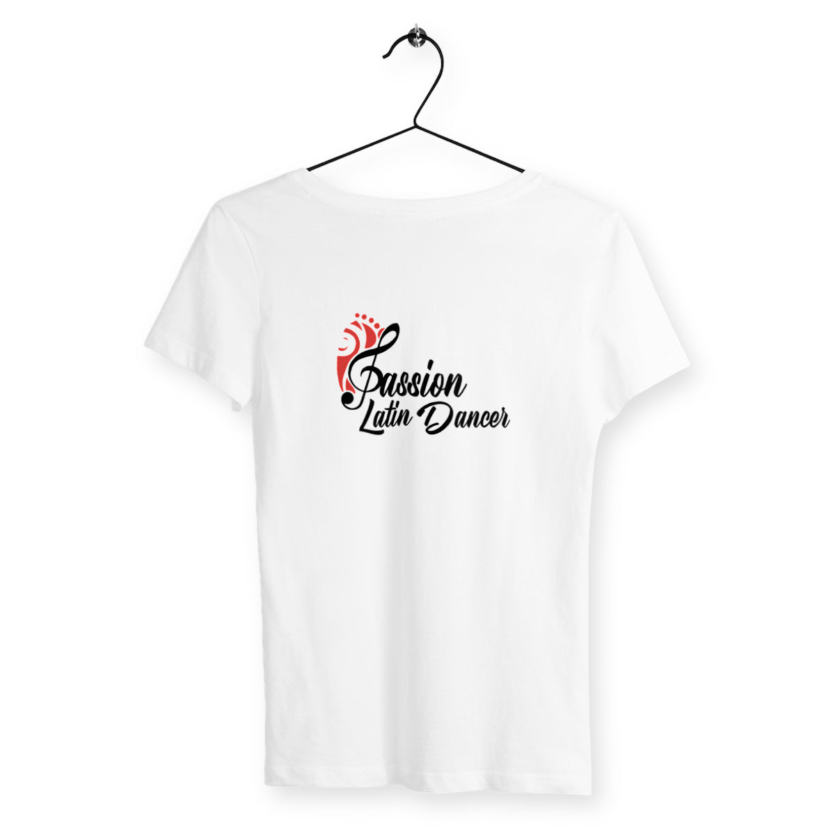 T-shirt léger - Femme - By Passion Latin Dancer - dos_blanc