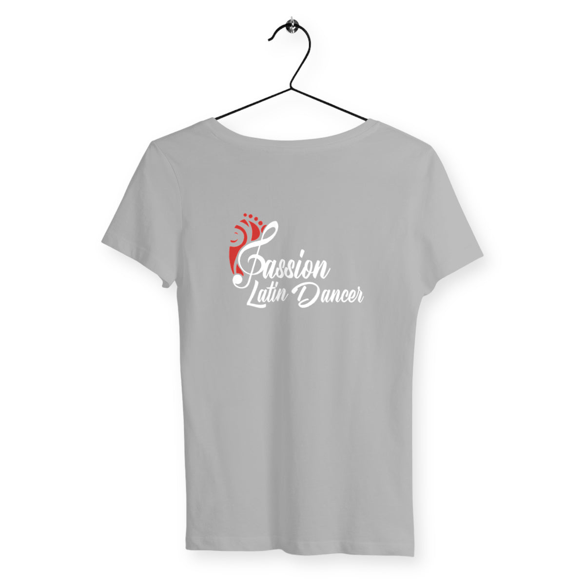T-shirt léger - Femme - By Passion Latin Dancer - dos_gris