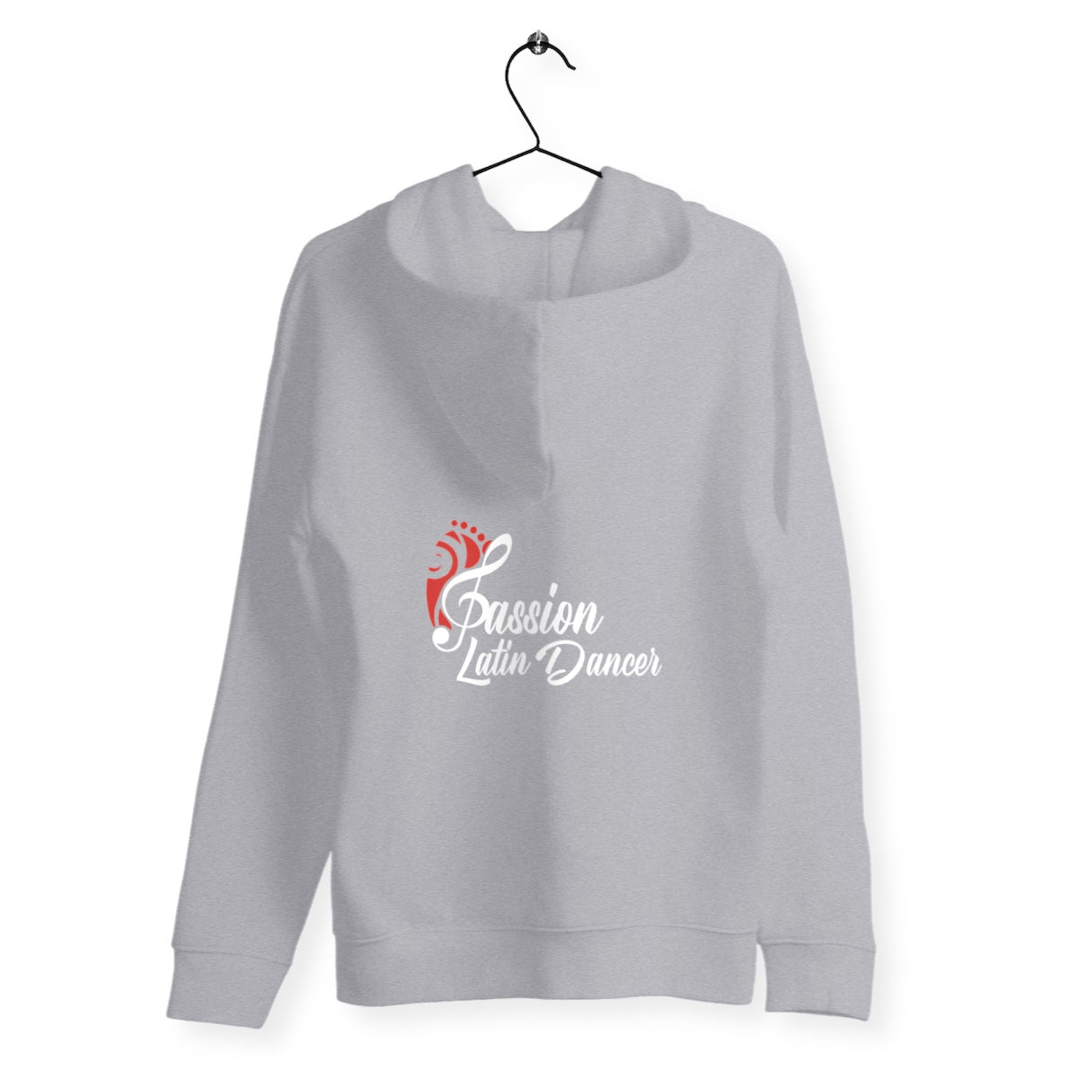 Hoodie - unisexe - by Passion Latin Dancer - dos_gris