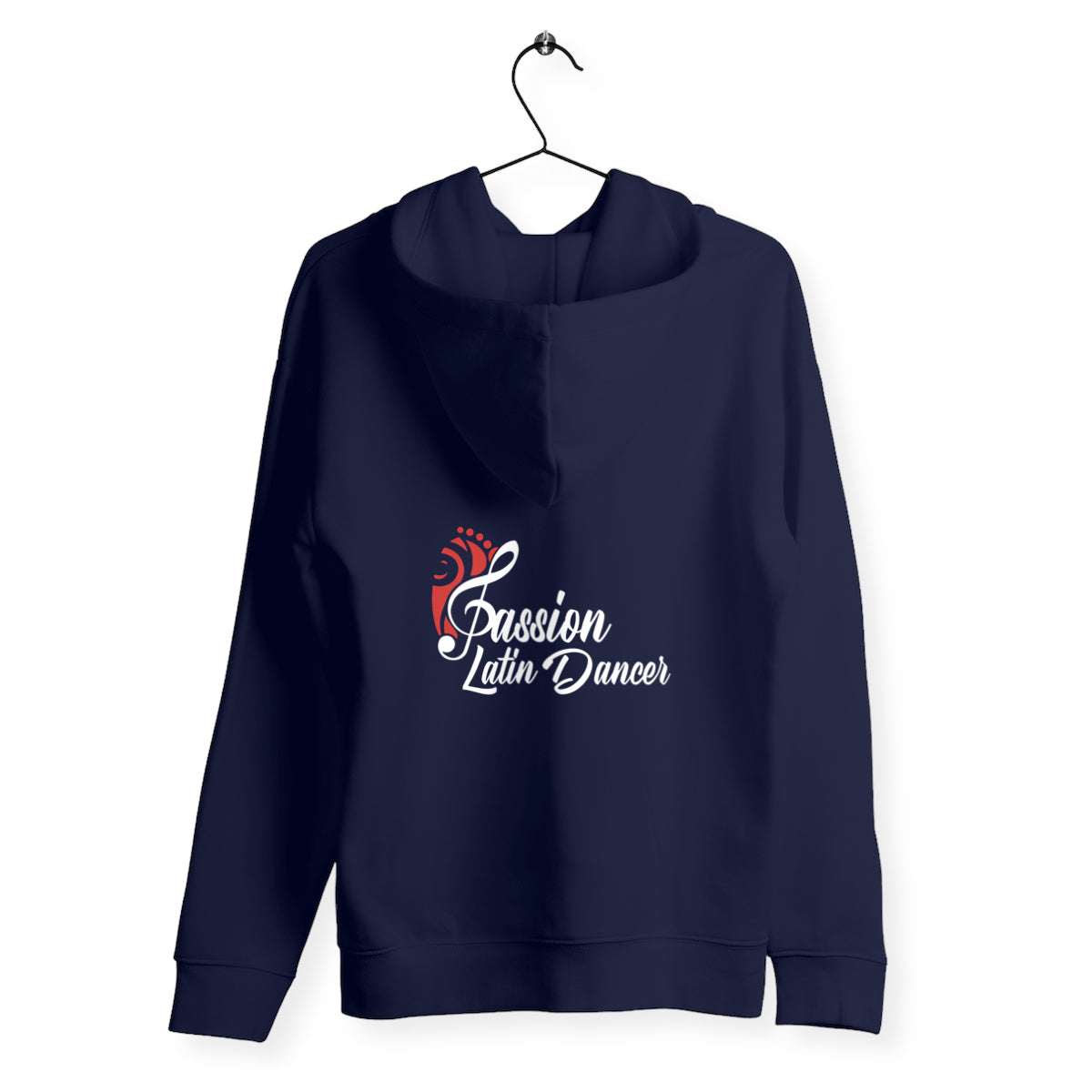 Hoodie - unisexe - by Passion Latin Dancer - dos_marine