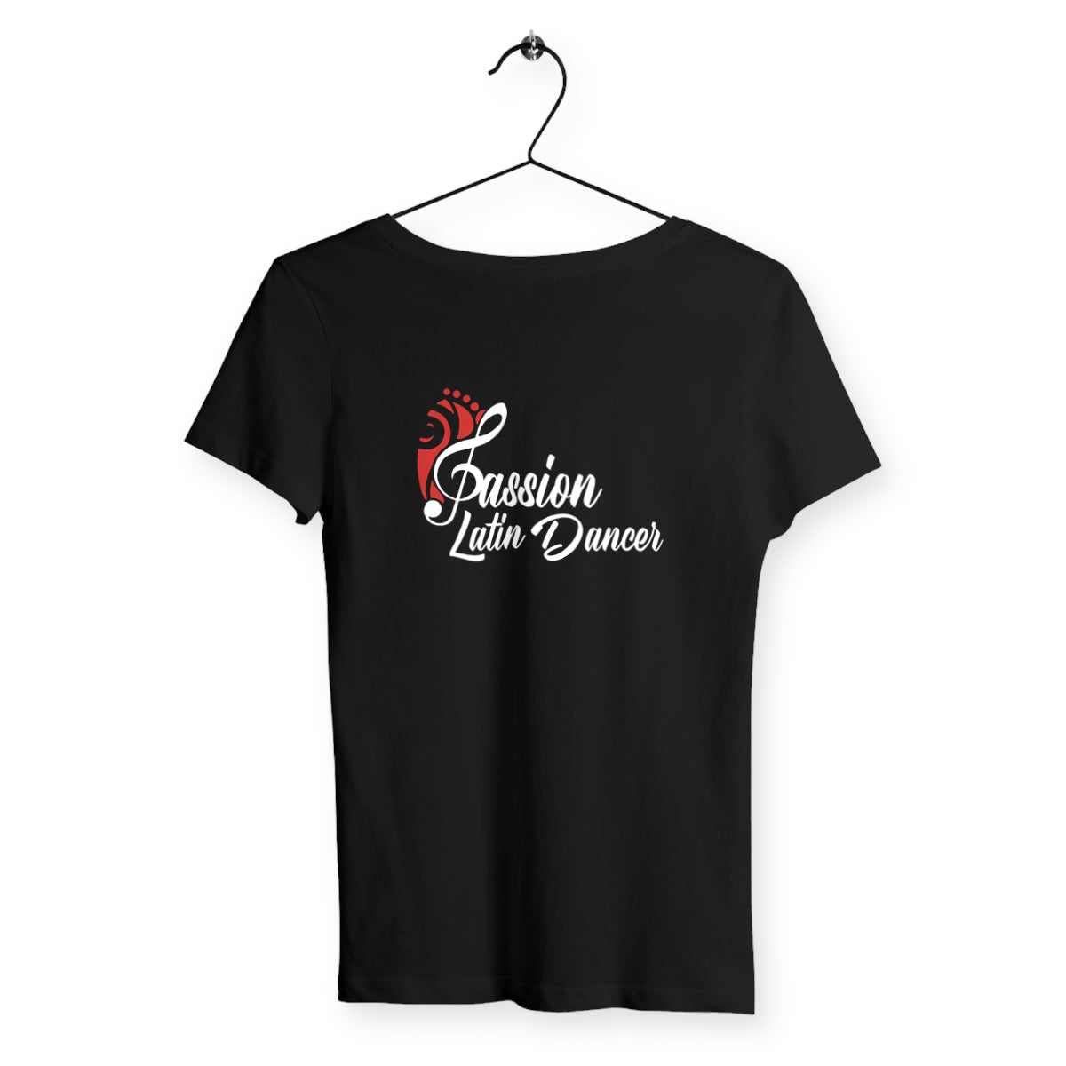 T-shirt léger - Femme - By Passion Latin Dancer - dos_noir