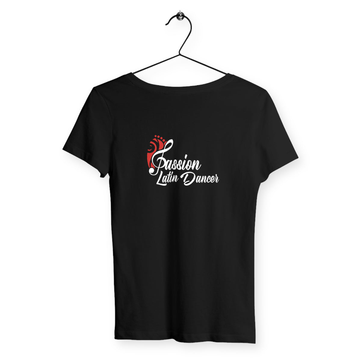 T-shirt léger - Femme - By Passion Latin Dancer - dos_noir