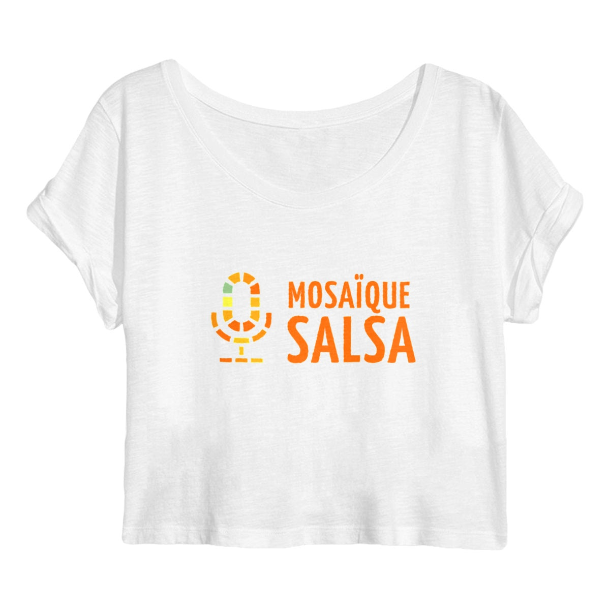 Crop top - Femme - Mosaique Salsa