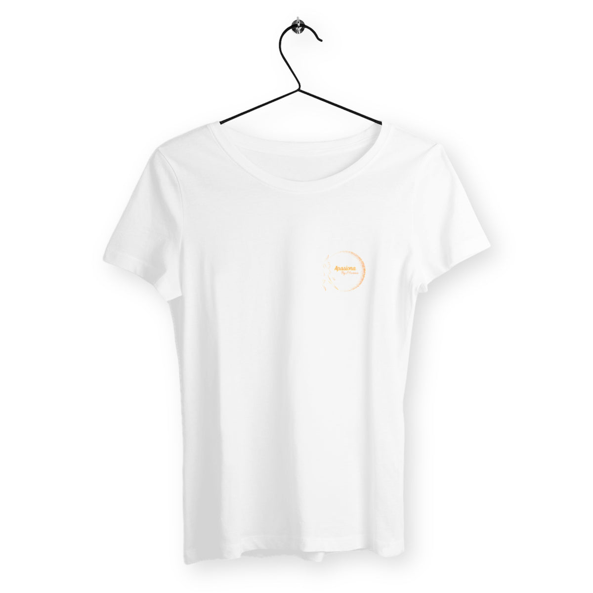 T-shirt léger - Femme - by Apasiona - face_blanc