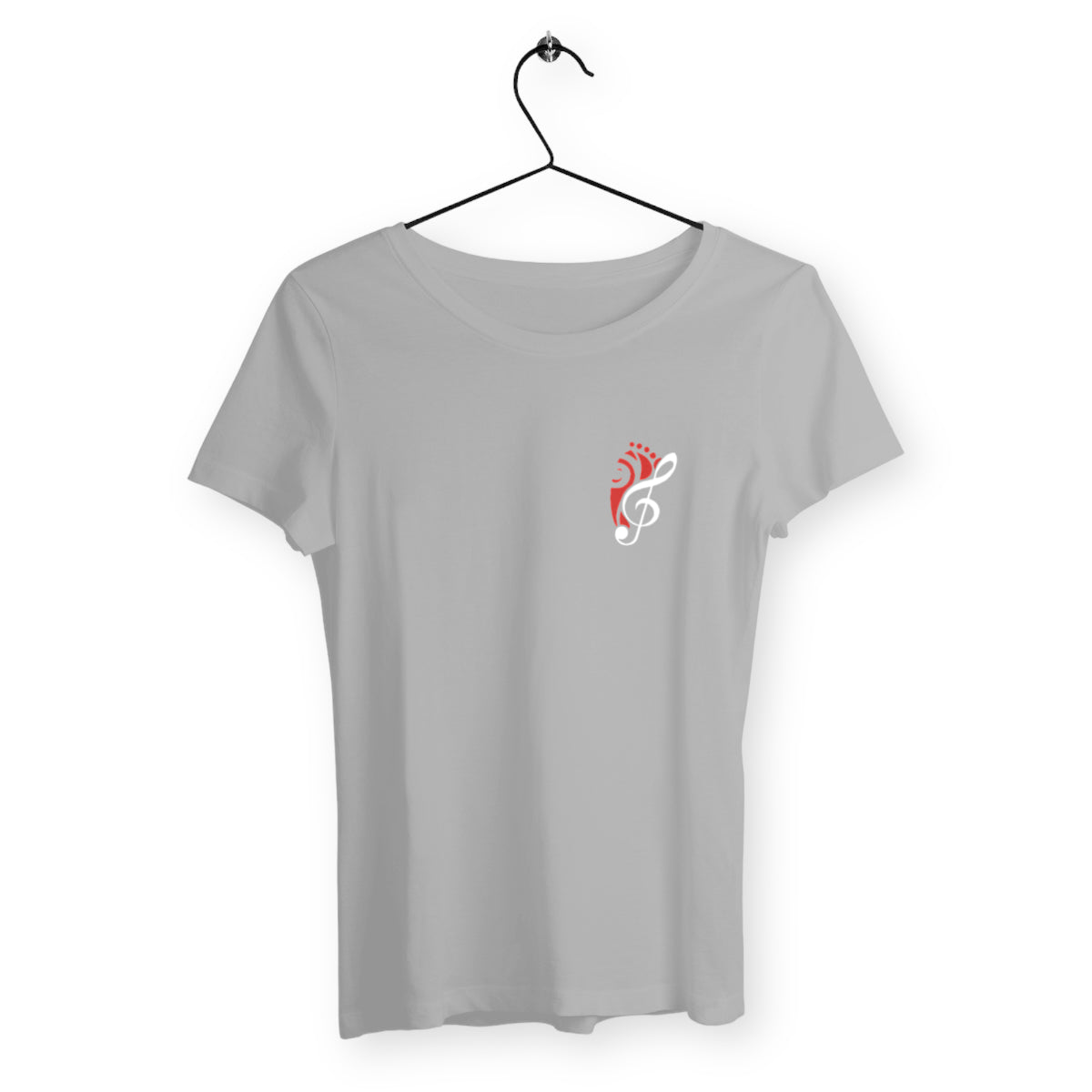 T-shirt léger - Femme - By Passion Latin Dancer - face_gris