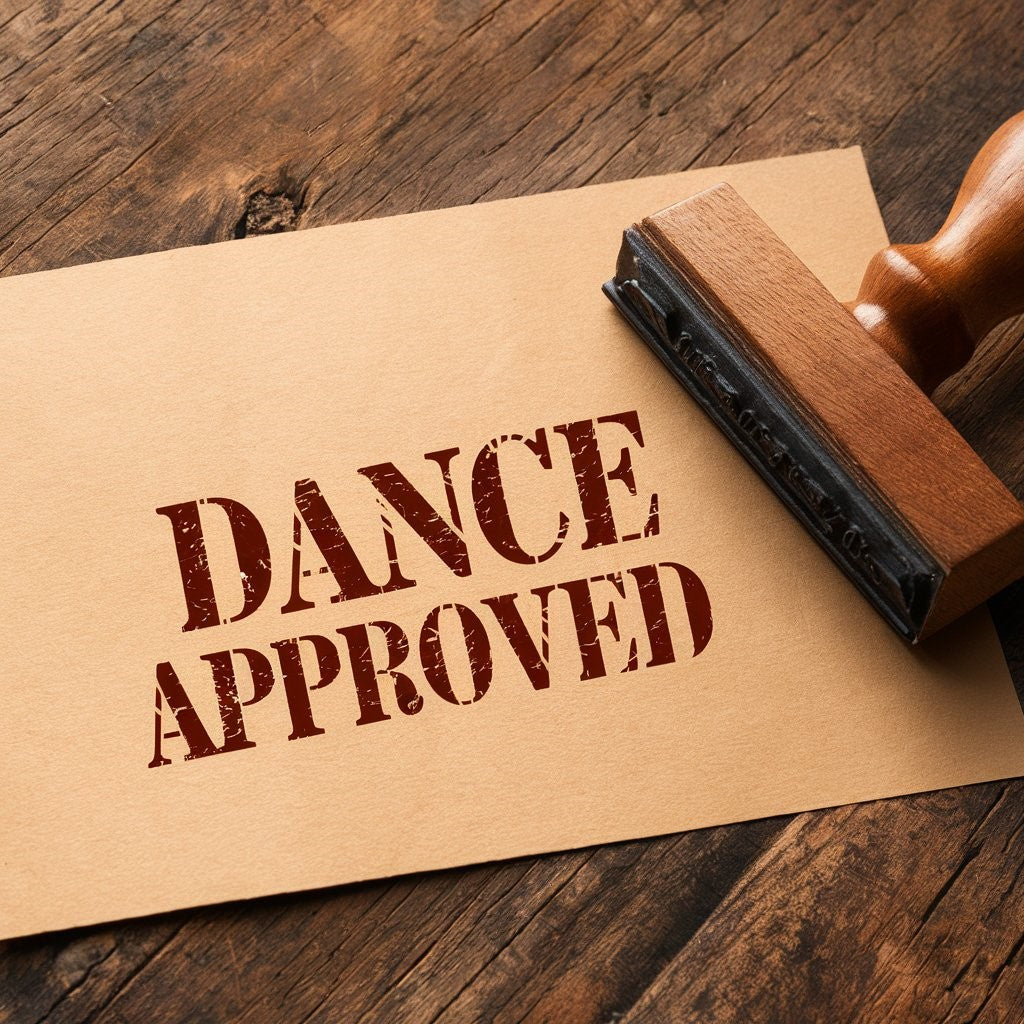 Tampon "dance approved"