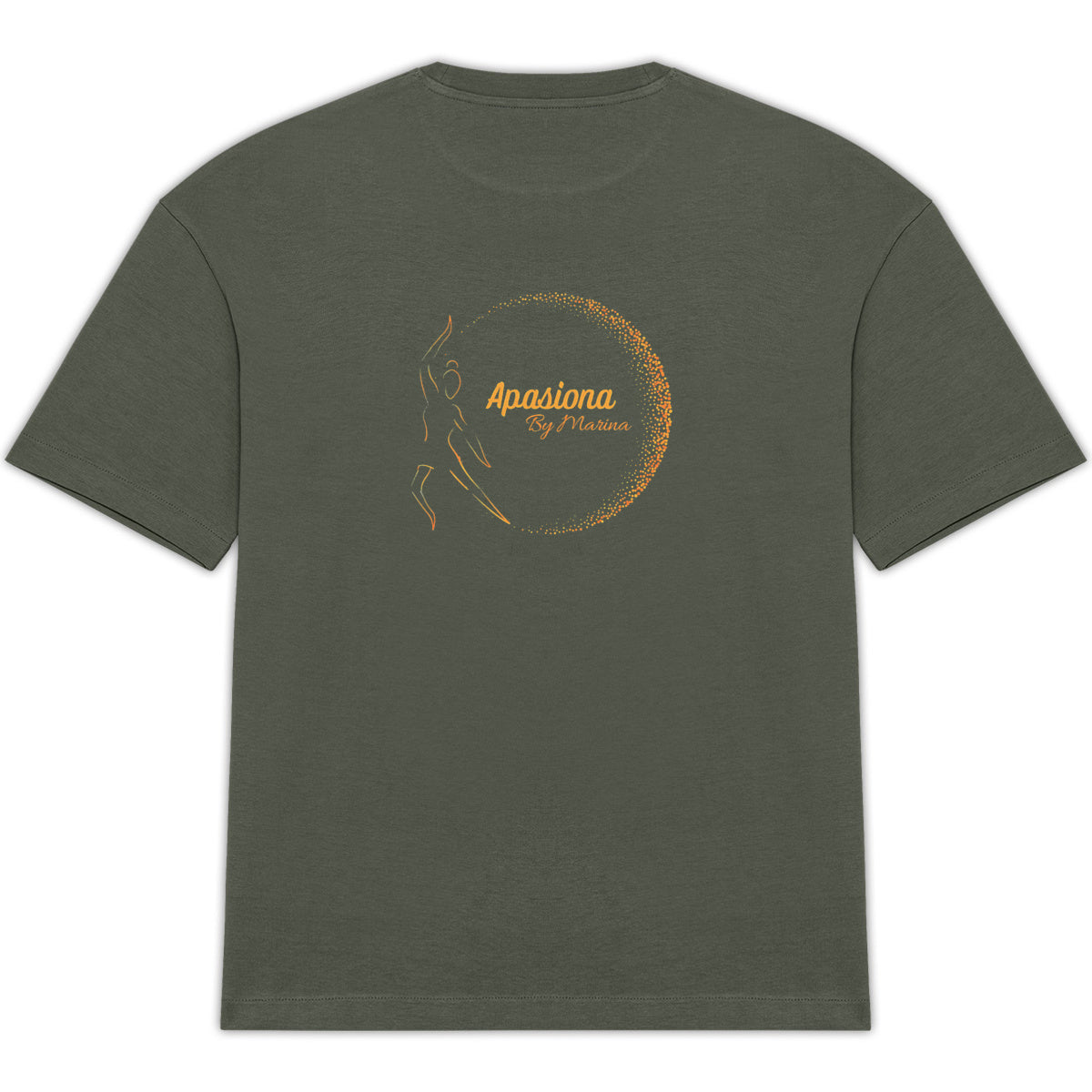 T-shirt Oversize - Unisexe - by Apasiona - dos_0