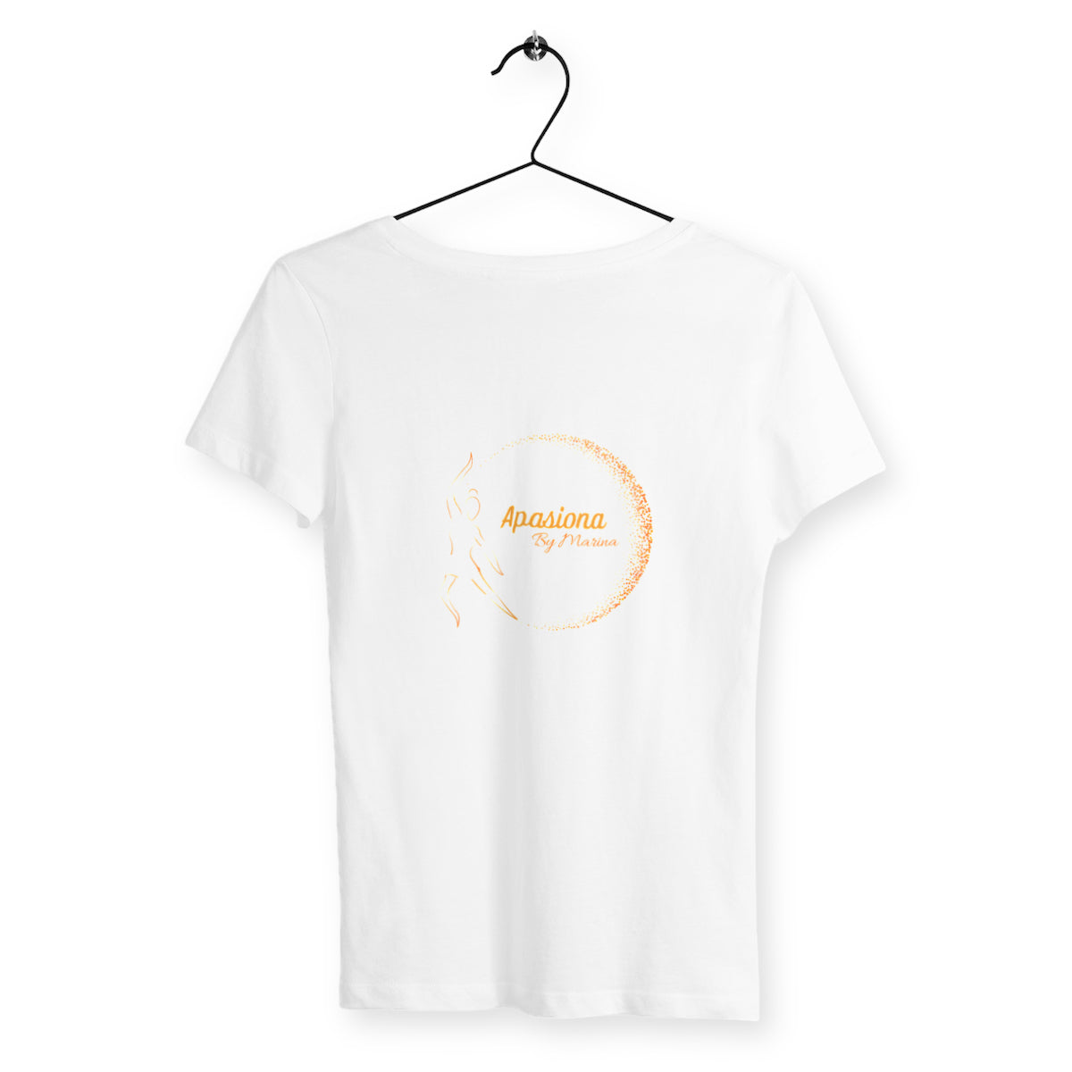 T-shirt léger - Femme - by Apasiona - dos_blanc