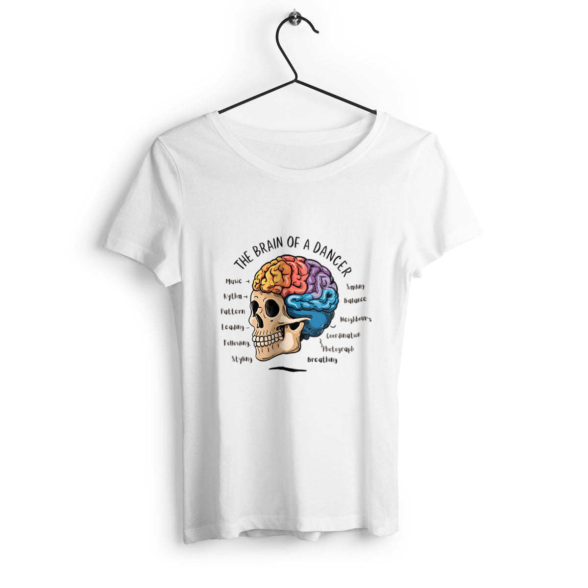 T-shirt premium - Femme - Brain