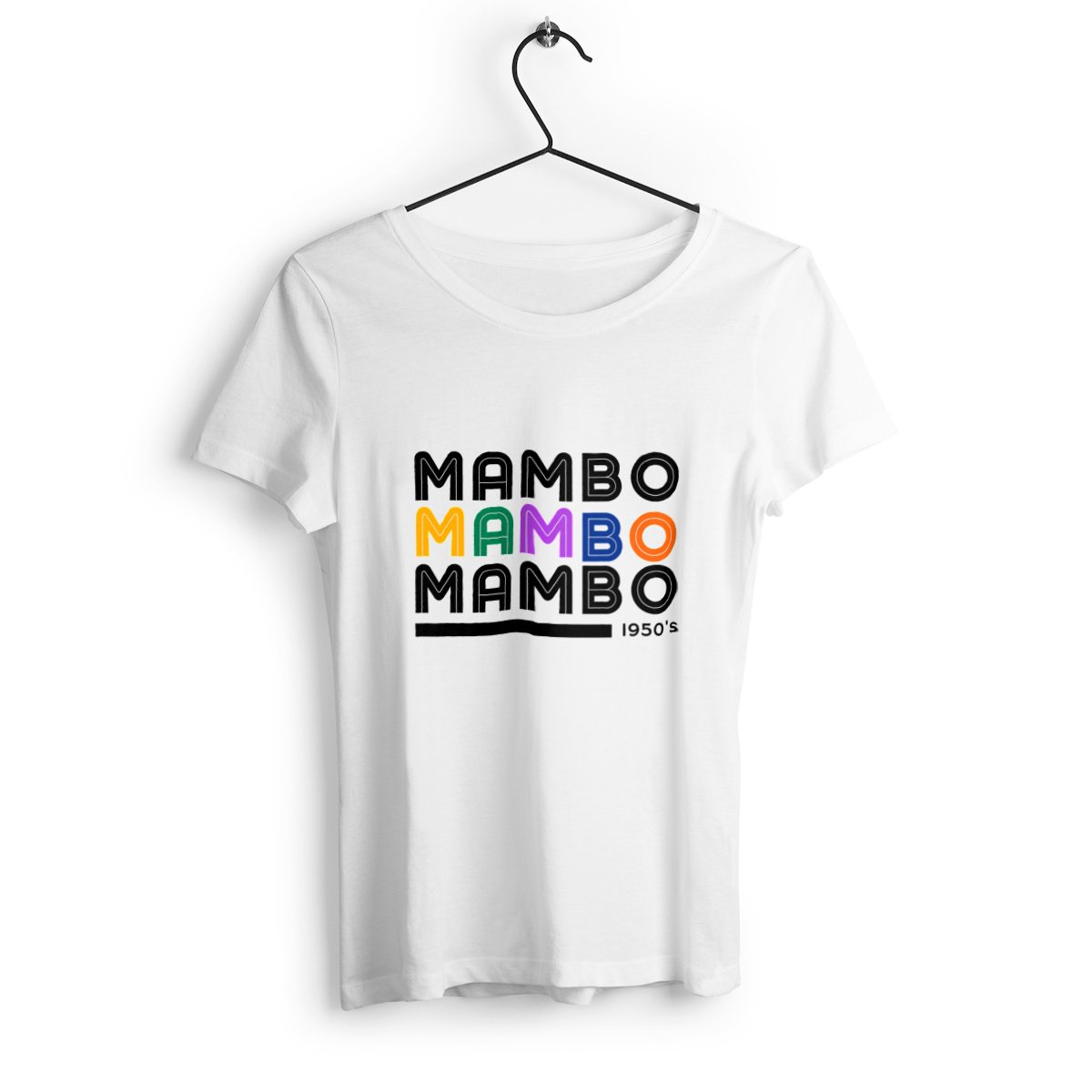 Tee shirt premium - Femme - Mambo Retro3