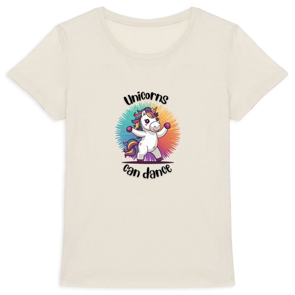 T-shirt premium - Femme - Unicorns can dance