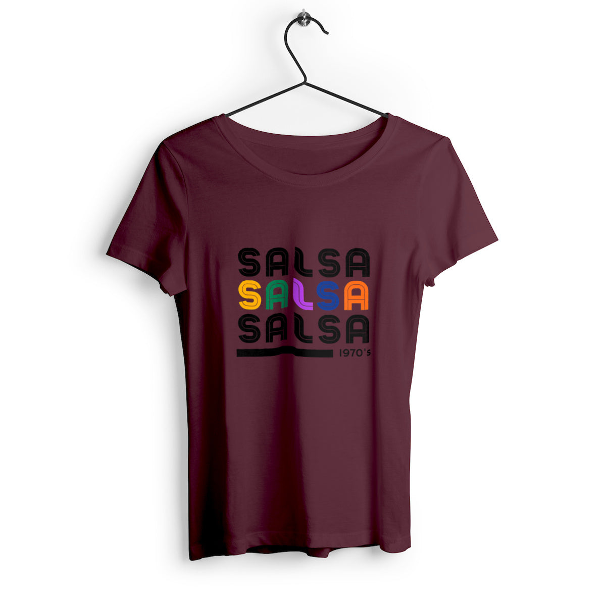 Tee shirt premium - Femme - Salsa rétro3