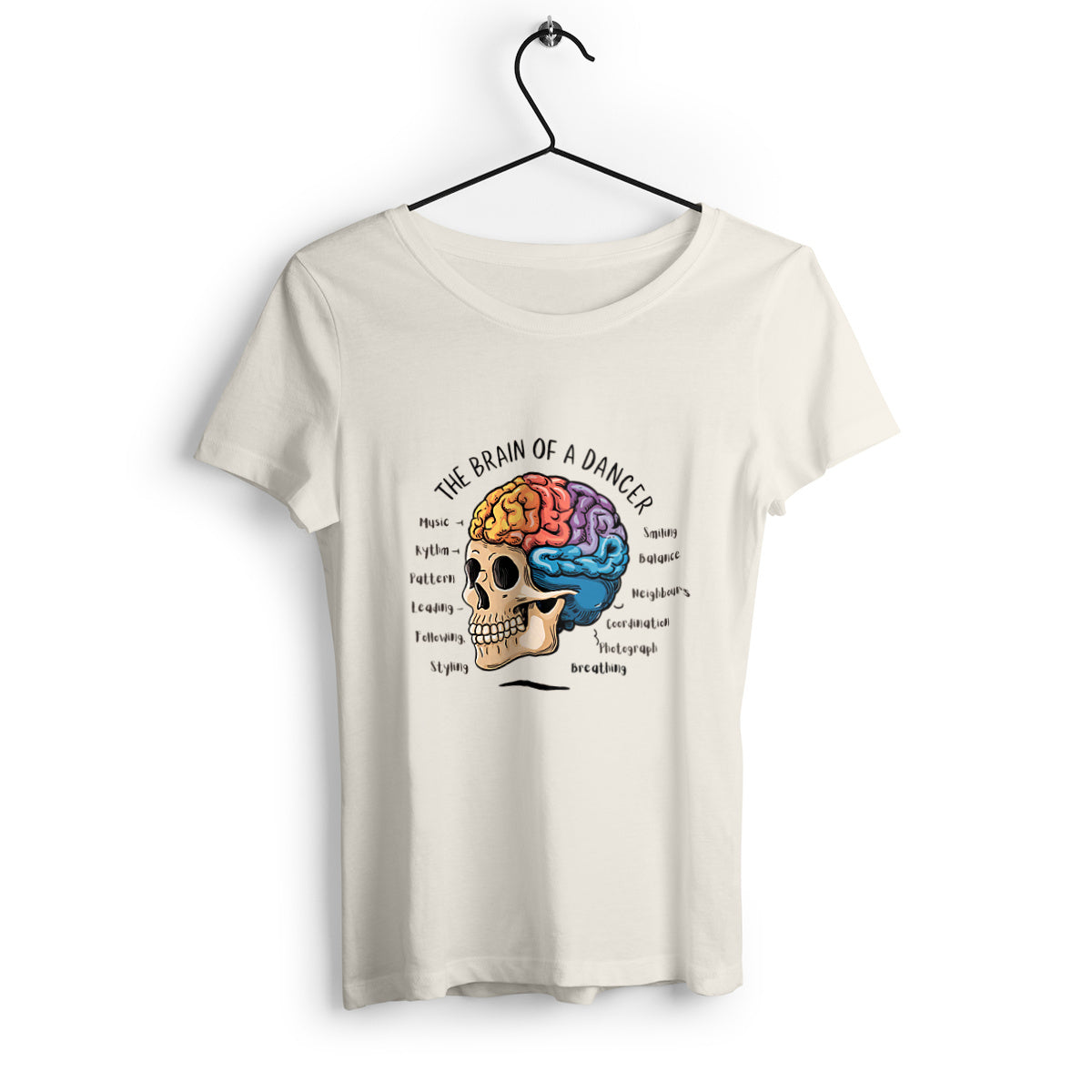 T-shirt premium - Femme - Brain