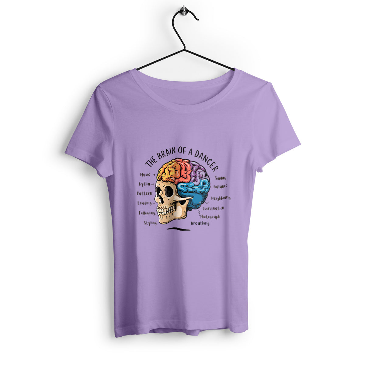 T-shirt premium - Femme - Brain