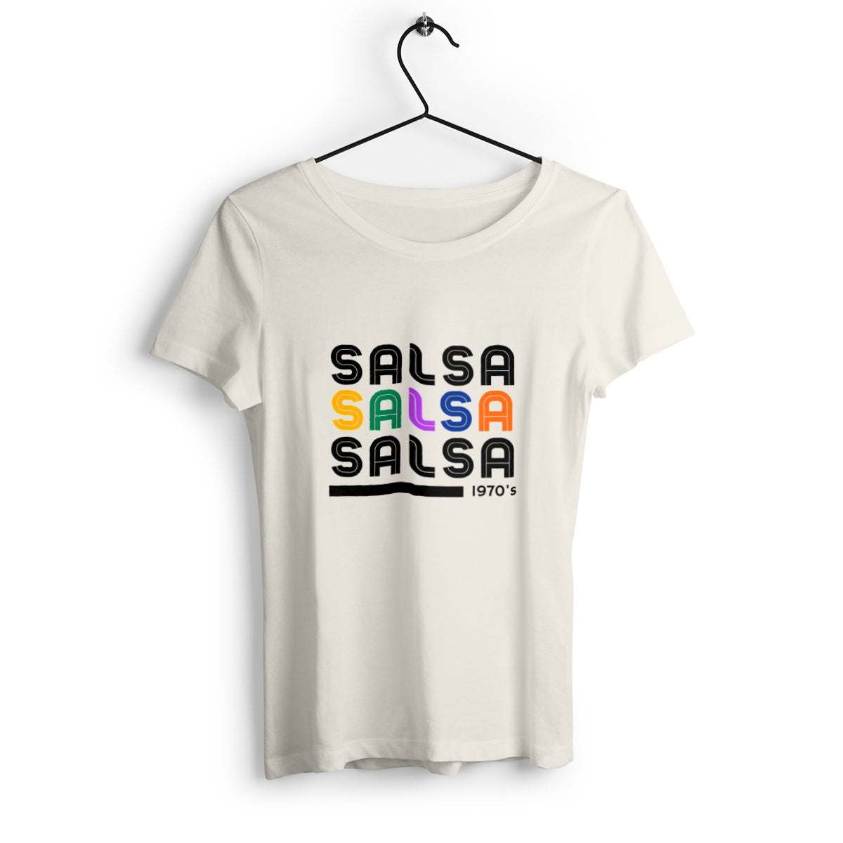 Tee shirt premium - Femme - Salsa rétro3