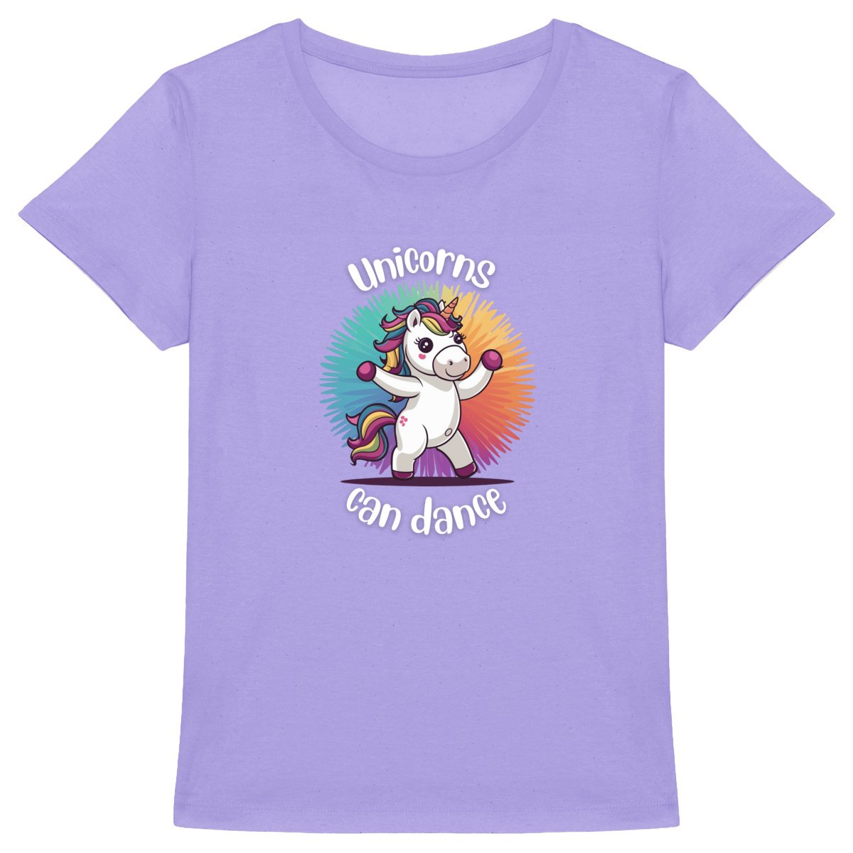 T-shirt premium - Femme - Unicorn can dance