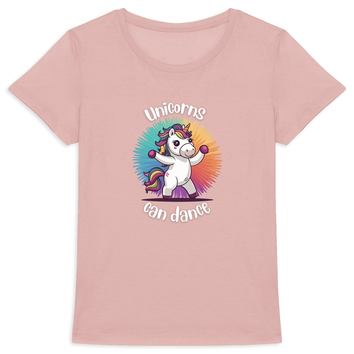 T-shirt premium - Femme - Unicorn can dance