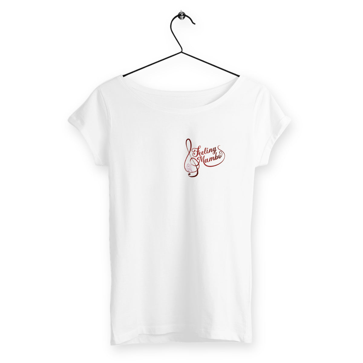 T-shirt slub - Femme - by Feeling Mambo