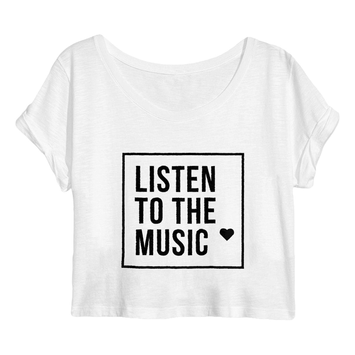 Crop top - Femme - Listen