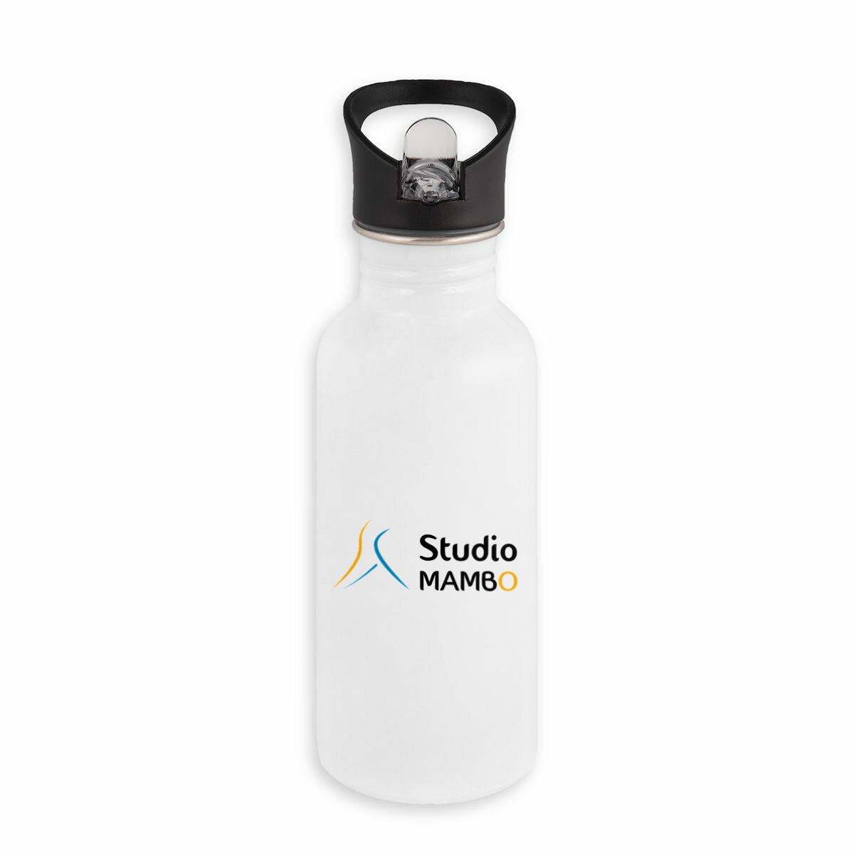 Gourde Inox avec paille - by Studio Mambo