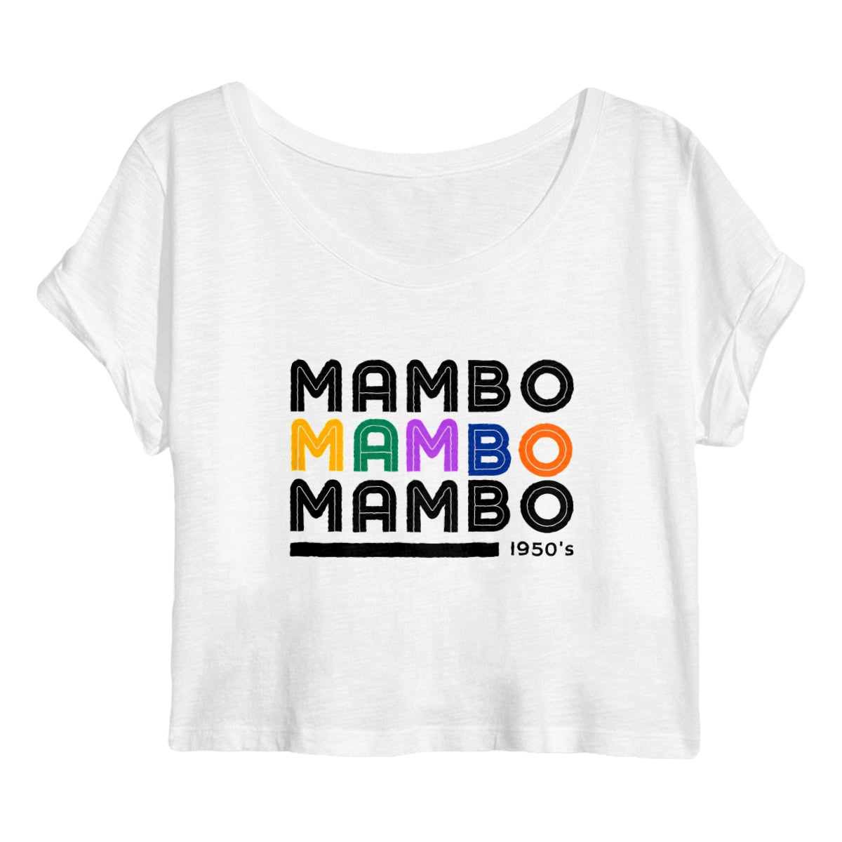 Crop top - Femme - Mambo retro3