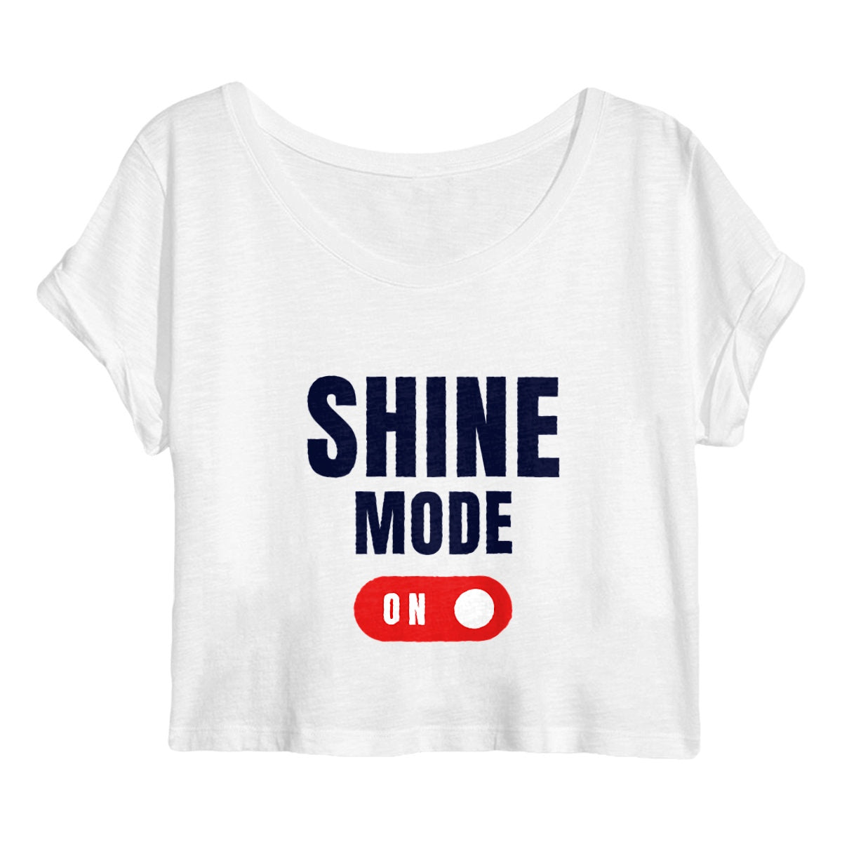 Crop top - Femme - Shine mode