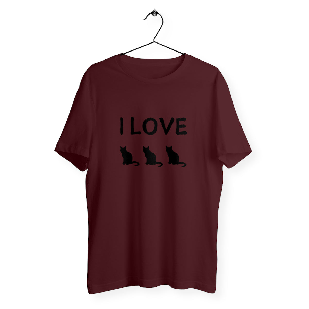 T-shirt léger - Unisexe - I love chat chat chat