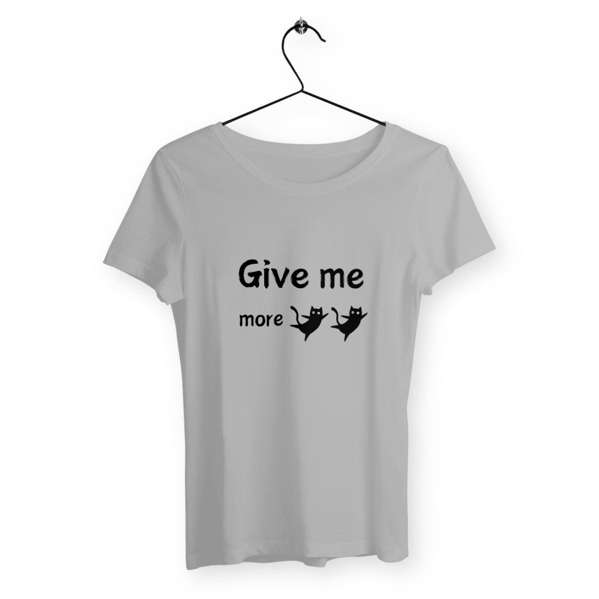 T-shirt léger - Femme - Give me more chat chat