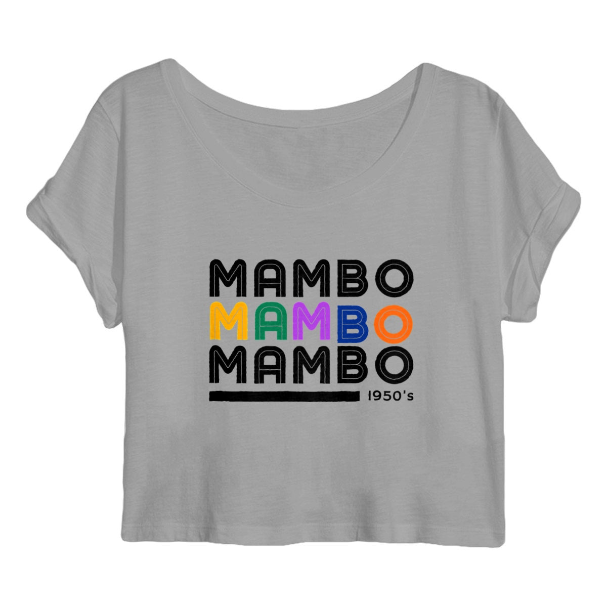 Crop top - Femme - Mambo retro3