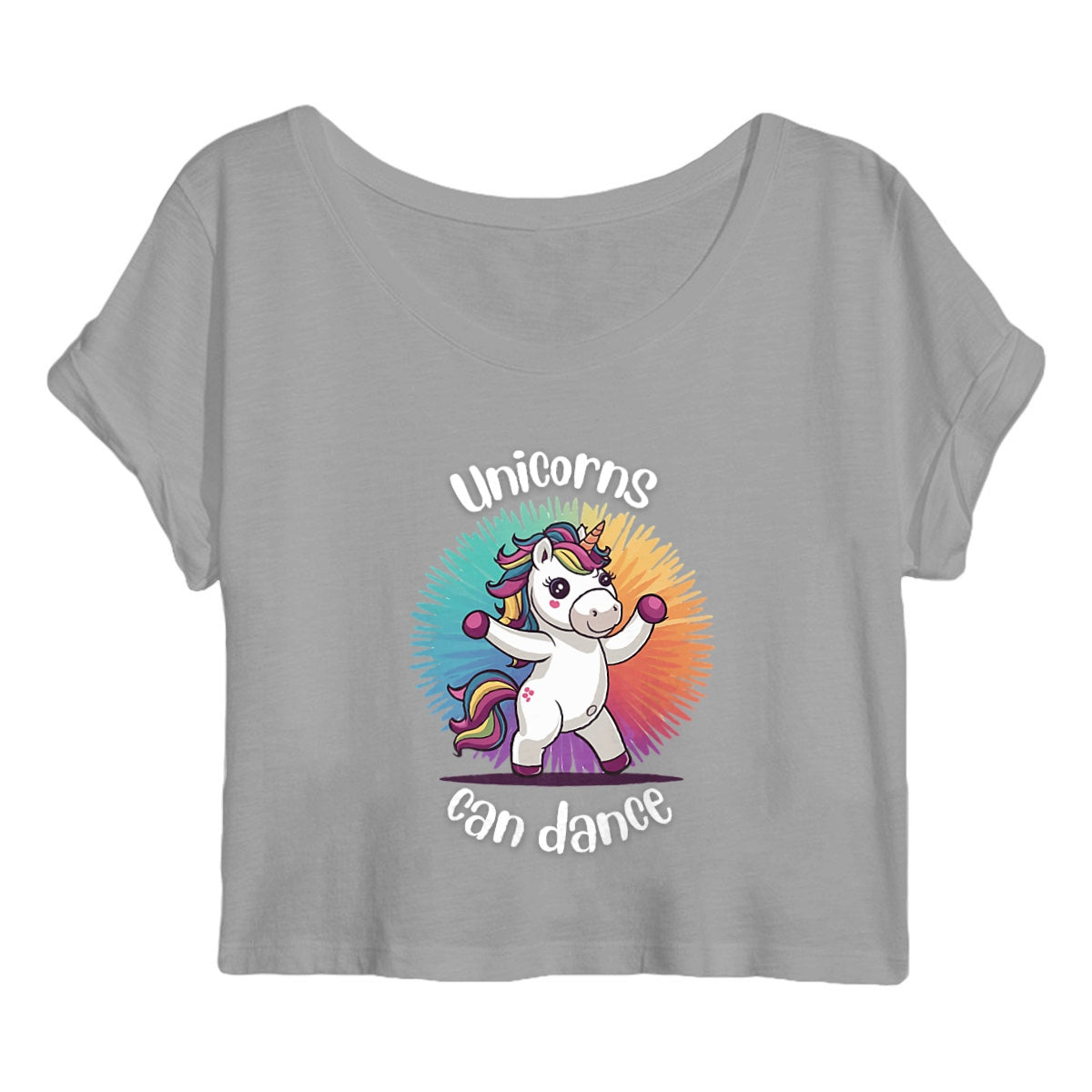 Crop top - Femme - Unicorns can dance