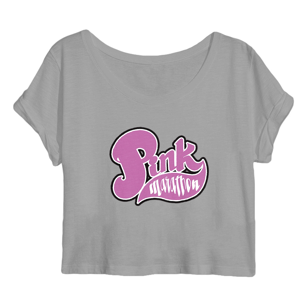 Crop top - Femme - Pink Marathon by Pink Bugalu