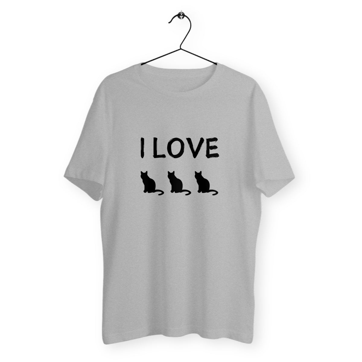 T-shirt léger - Unisexe - I love chat chat chat