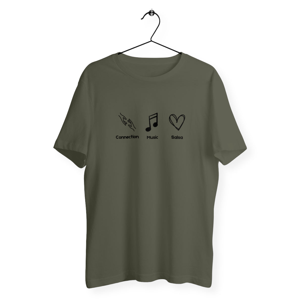 T-shirt léger - Unisex - Connection music salsa