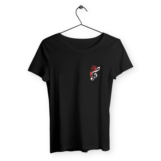 T-shirt léger - Femme - By Passion Latin Dancer - face_noir